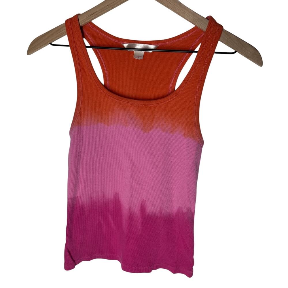 Vintage Y2K Victoria’s Secret PINK Tie Dye Tank Top Pink Orange Size M